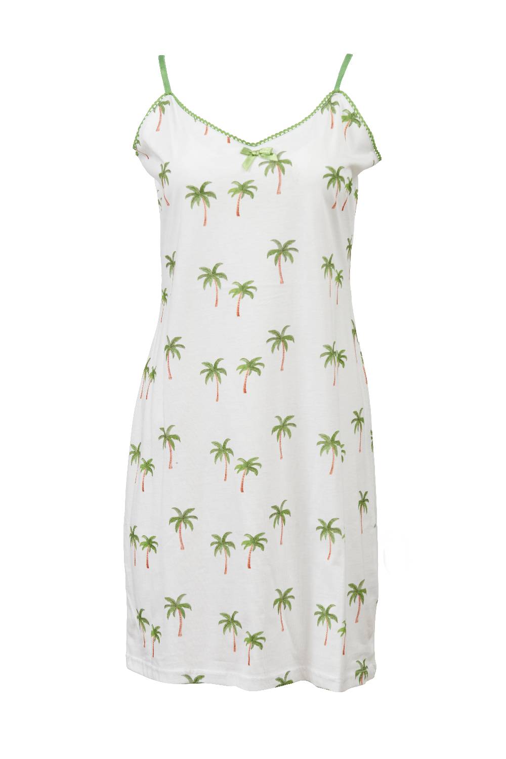 Louis & Louisa Nachthemd Träger "Sommerträume", Palmen allover