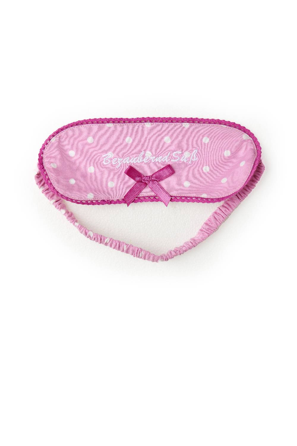 Louis & Louisa Schlafbrille "Bezaubernd süß", rosa allover