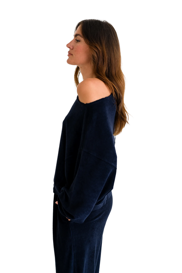 Love Joy Victory Frotty Crop Sweatshirt Marti