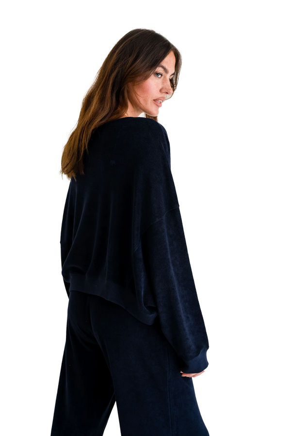 Love Joy Victory Frotty Crop Sweatshirt Marti