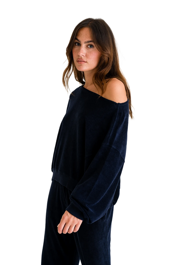 Love Joy Victory Frotty Crop Sweatshirt Marti