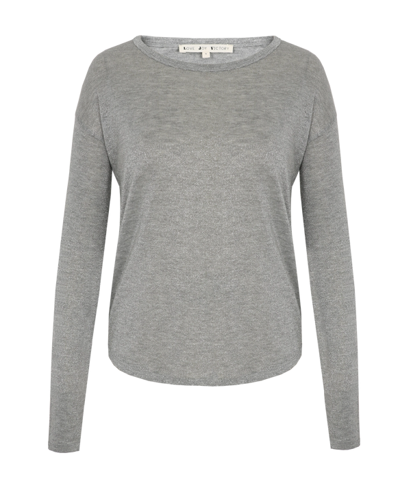 Love Joy Victory Glitter Langarmshirt Alania