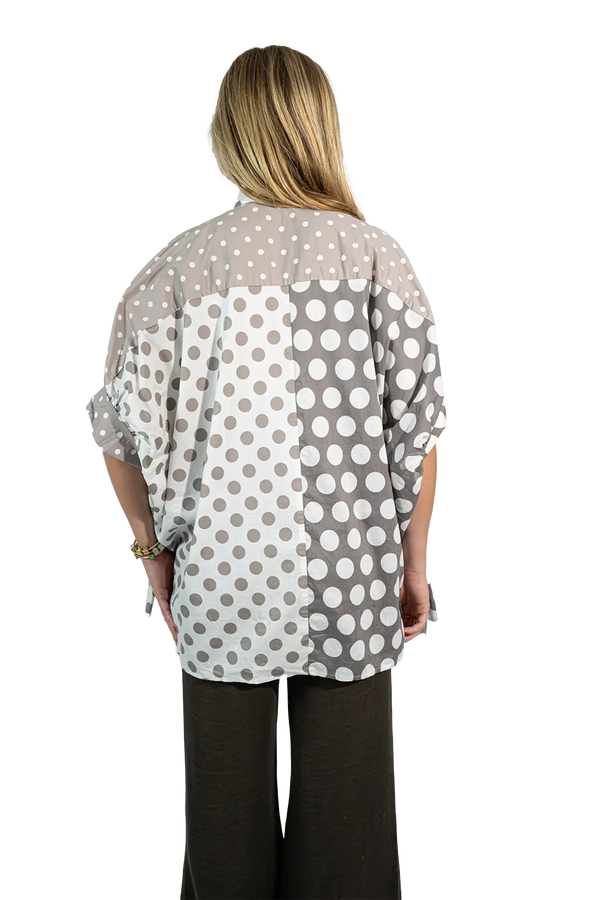 Love Joy Victory RE-BIRTH Bluse Dots