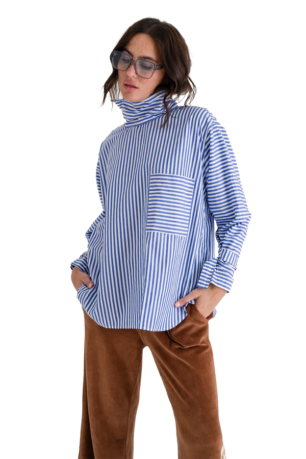 Love Joy Victory Re-birth Patchwork Bluse Rolina