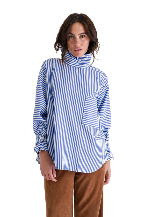 Love Joy Victory Re-birth Patchwork Bluse Rolina