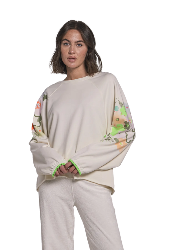 Love Joy Victory Sweatshirt Mit Stickereien Tulala