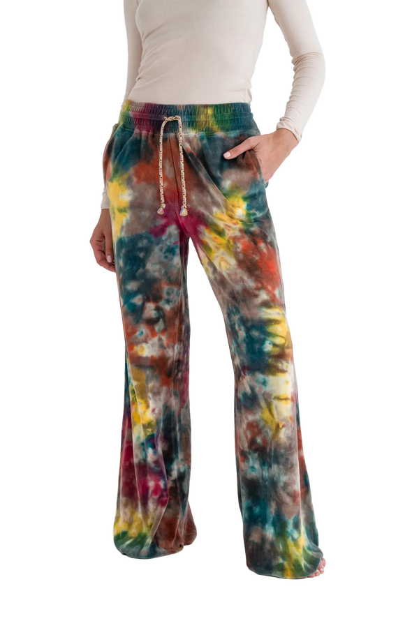 Love Joy Victory Velvet Batik Sweathose Luna