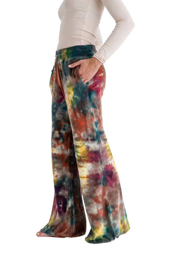 Love Joy Victory Velvet Batik Sweathose Luna