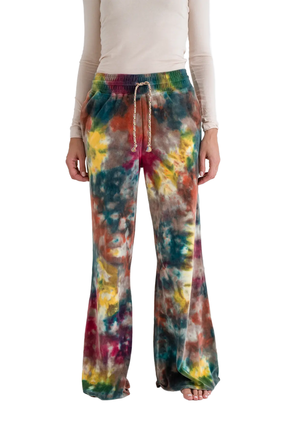 Love Joy Victory Velvet Batik Sweathose Luna