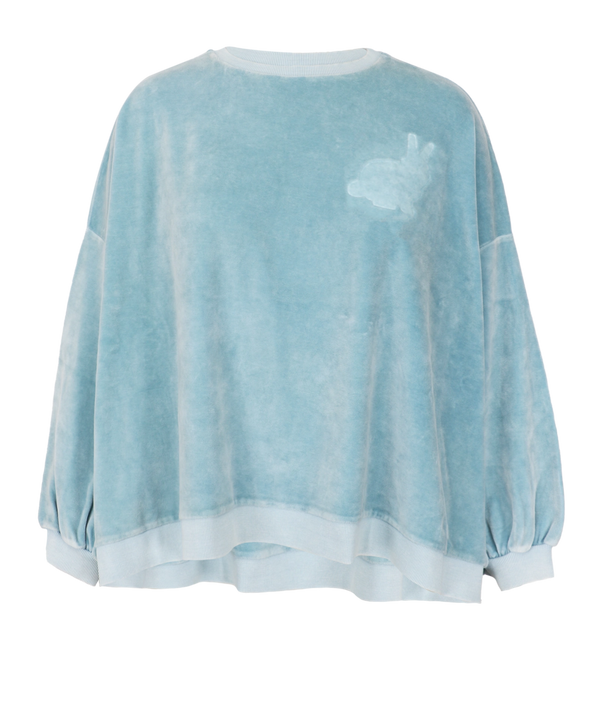 Love Joy Victory Velvet Oversize Sweatshirt Izar