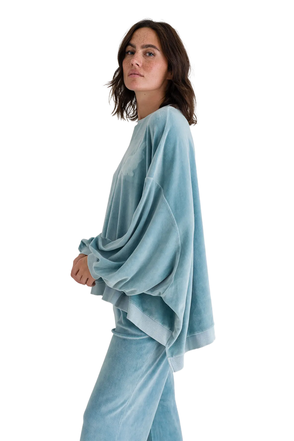 Love Joy Victory Velvet Oversize Sweatshirt Izar