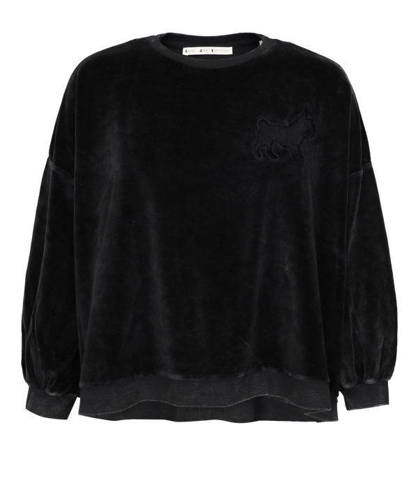 Love Joy Victory Velvet Oversize Sweatshirt Izar