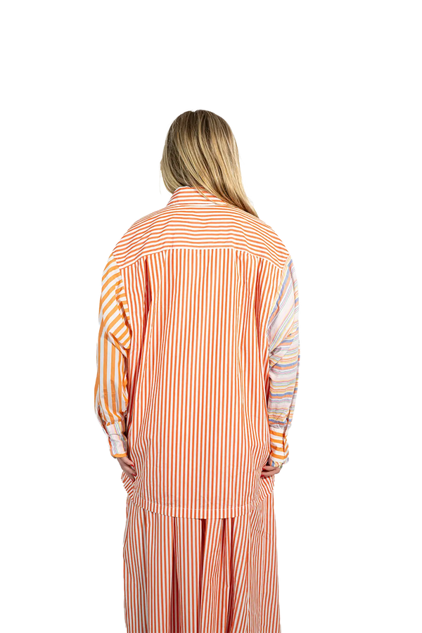 Love Joy Victory RE-BIRTH PATCHWORK BLUSE Strelitza