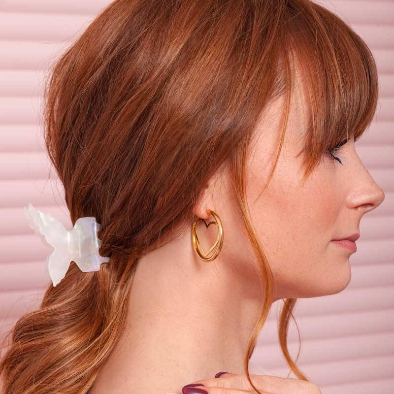 Love Rose Cosmetics Herz Creolen