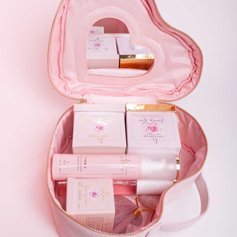 Love Rose Cosmetics Kosmetiktasche Herz