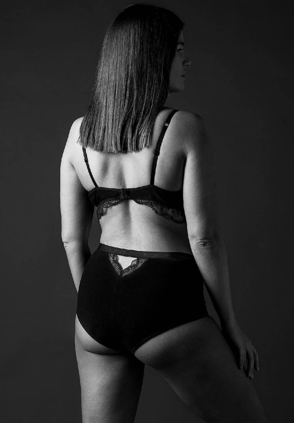 Lovjoi BH FEATHERMOSS Black