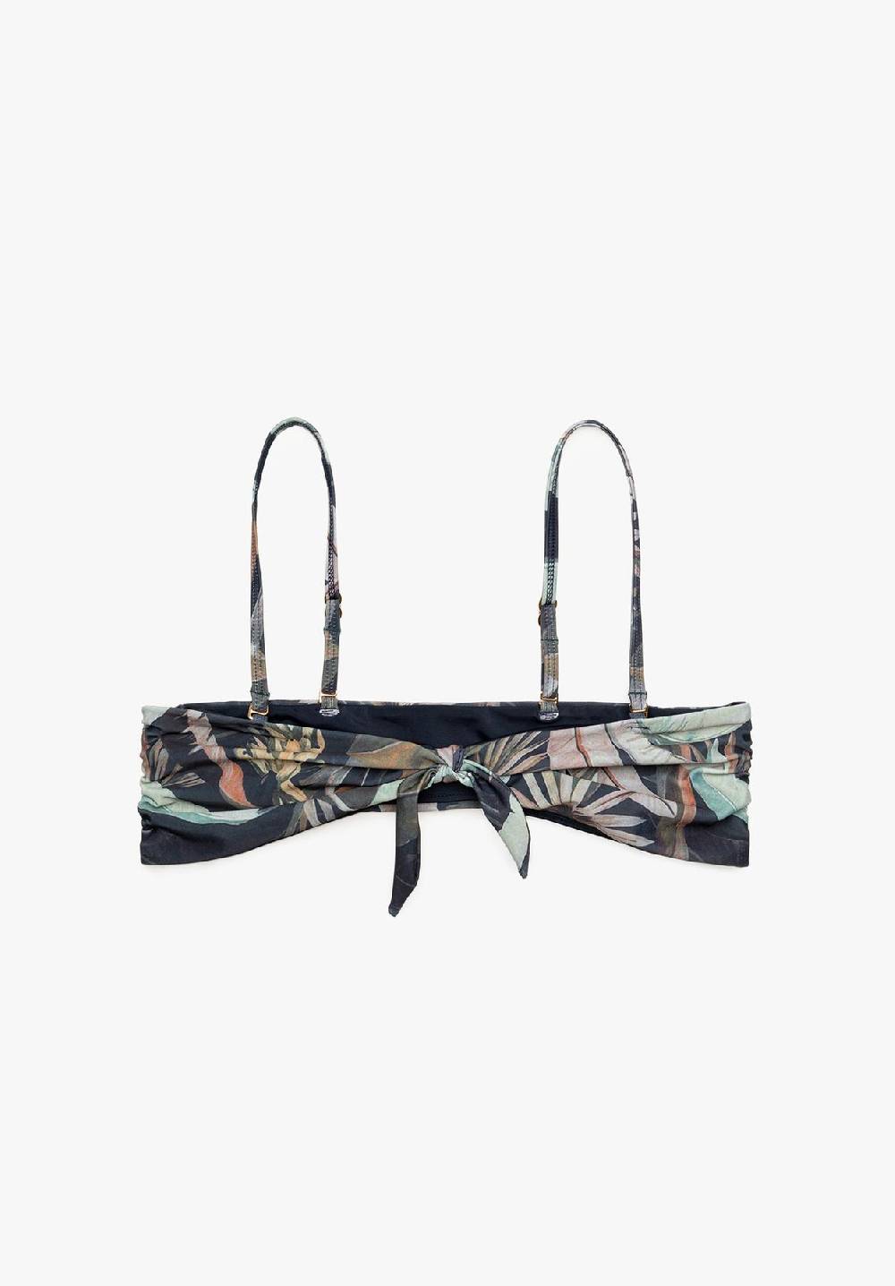 Lovjoi Bikini Top Knotted ACANEA Recycled Print