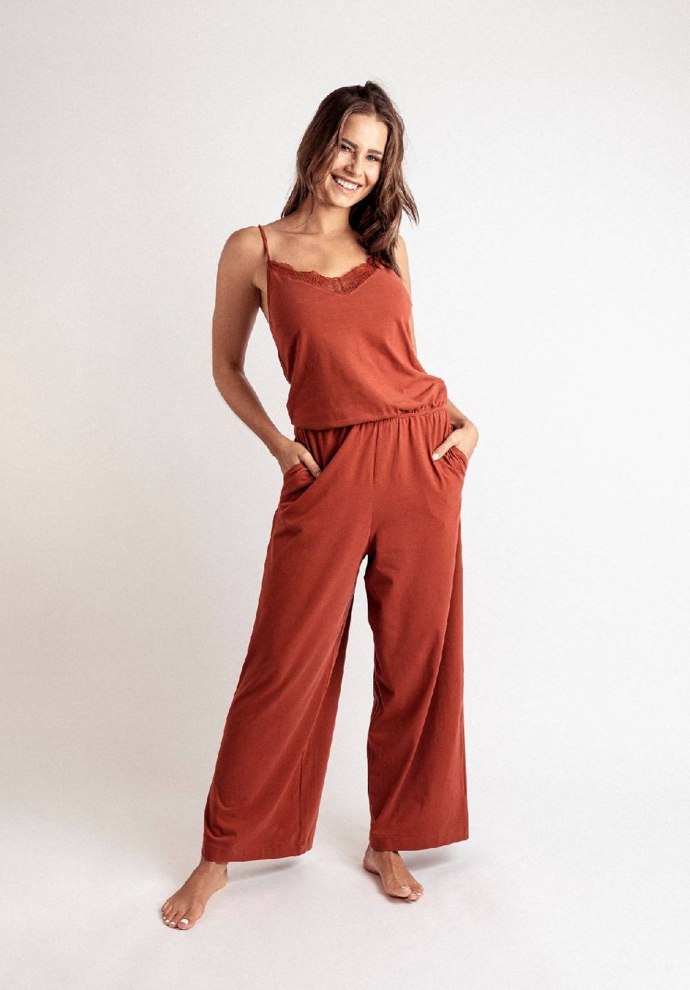 Lovjoi Jumpsuit OLEANDRO Chili