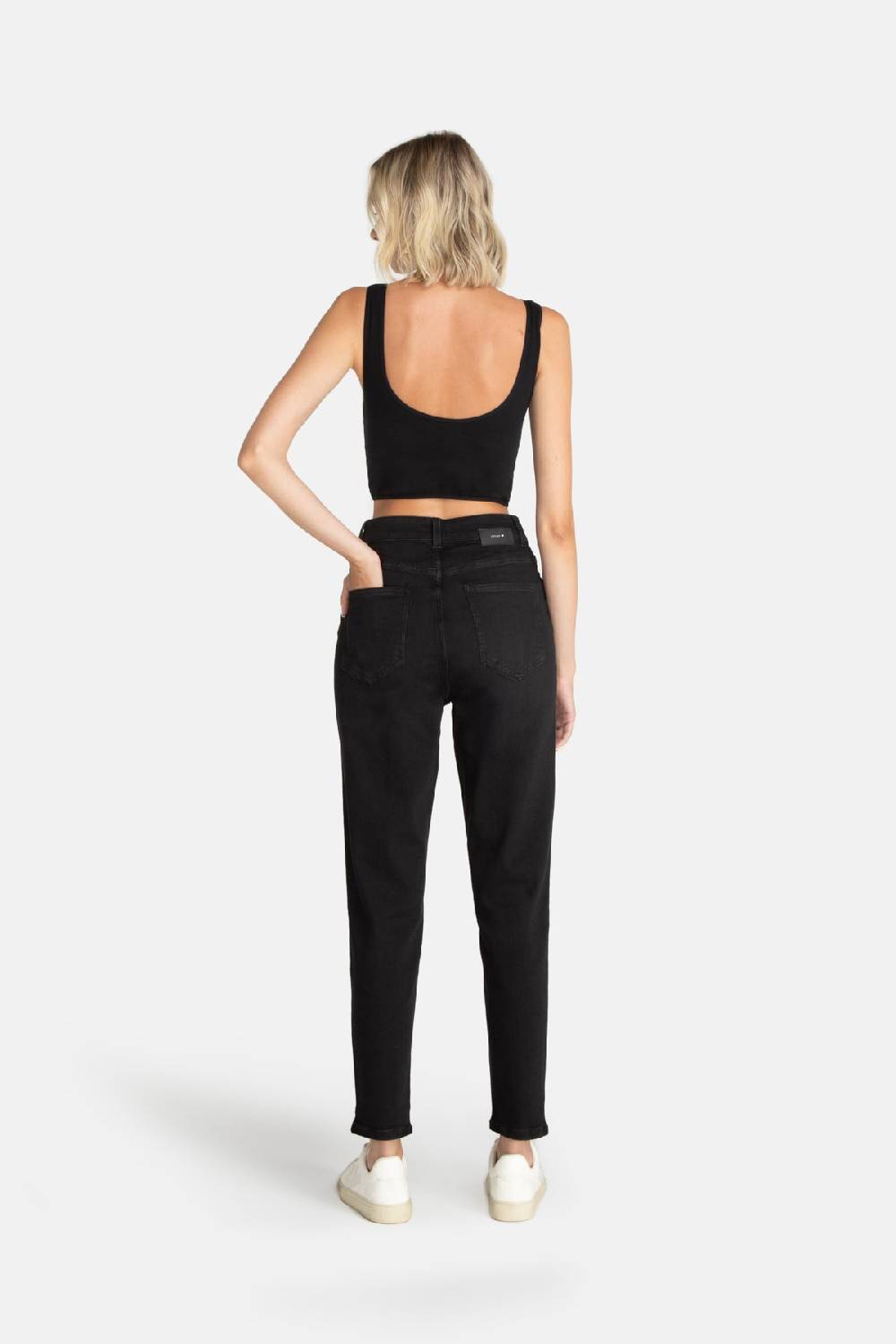 Lovjoi Mom Jeans CARPINE Used Black