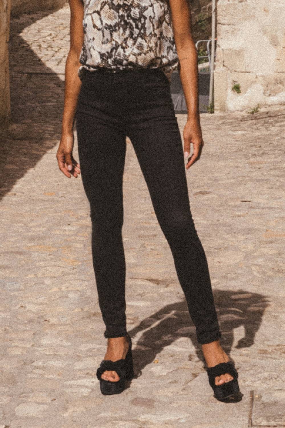 Lovjoi Skinny Jeans LEPIOTA Used Black