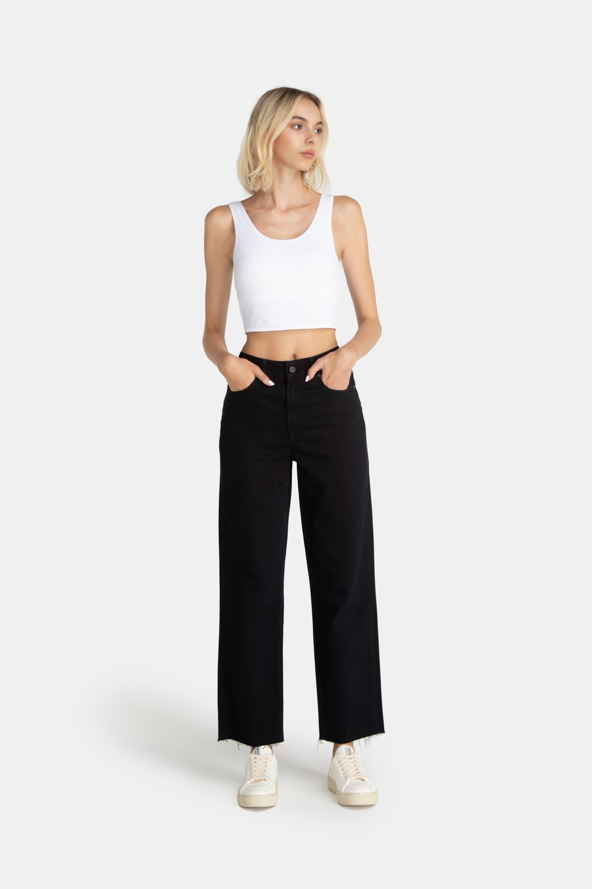 Lovjoi Straight Jeans MEDLAR Black Overdyed