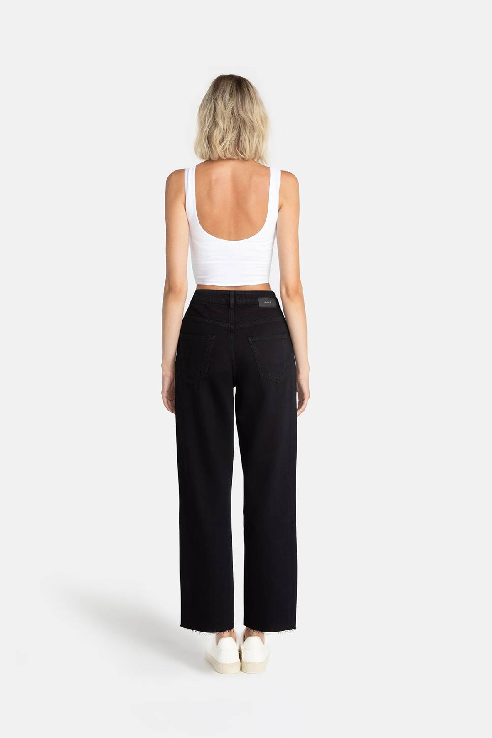 Lovjoi Straight Jeans MEDLAR Black Overdyed