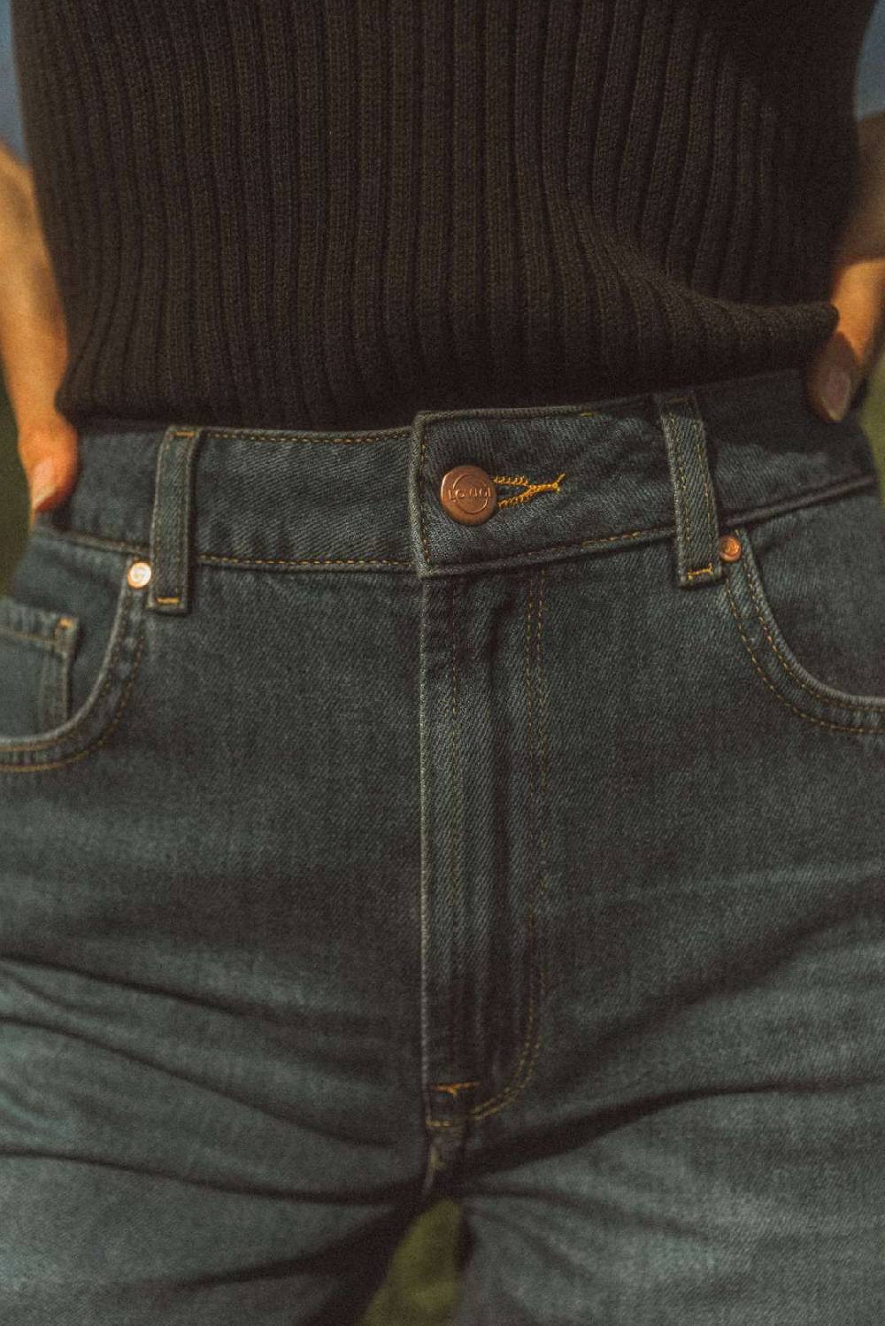 Lovjoi Straight Jeans MEDLAR Middark