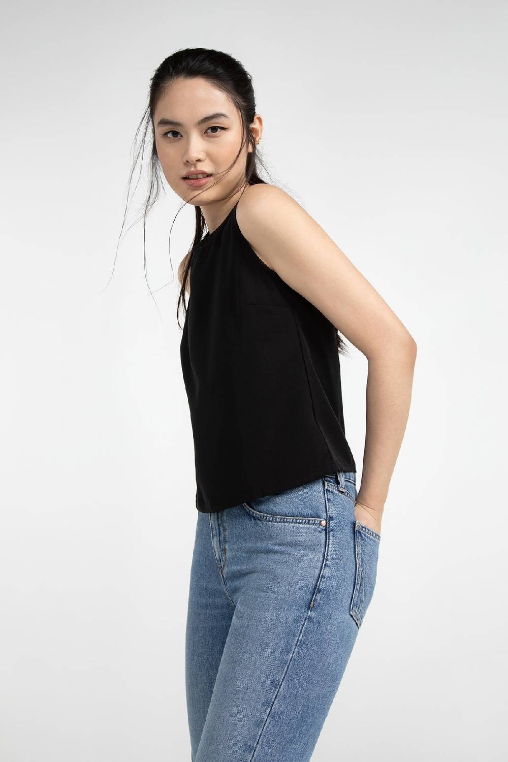 Lovjoi Top CHEMILLA Black