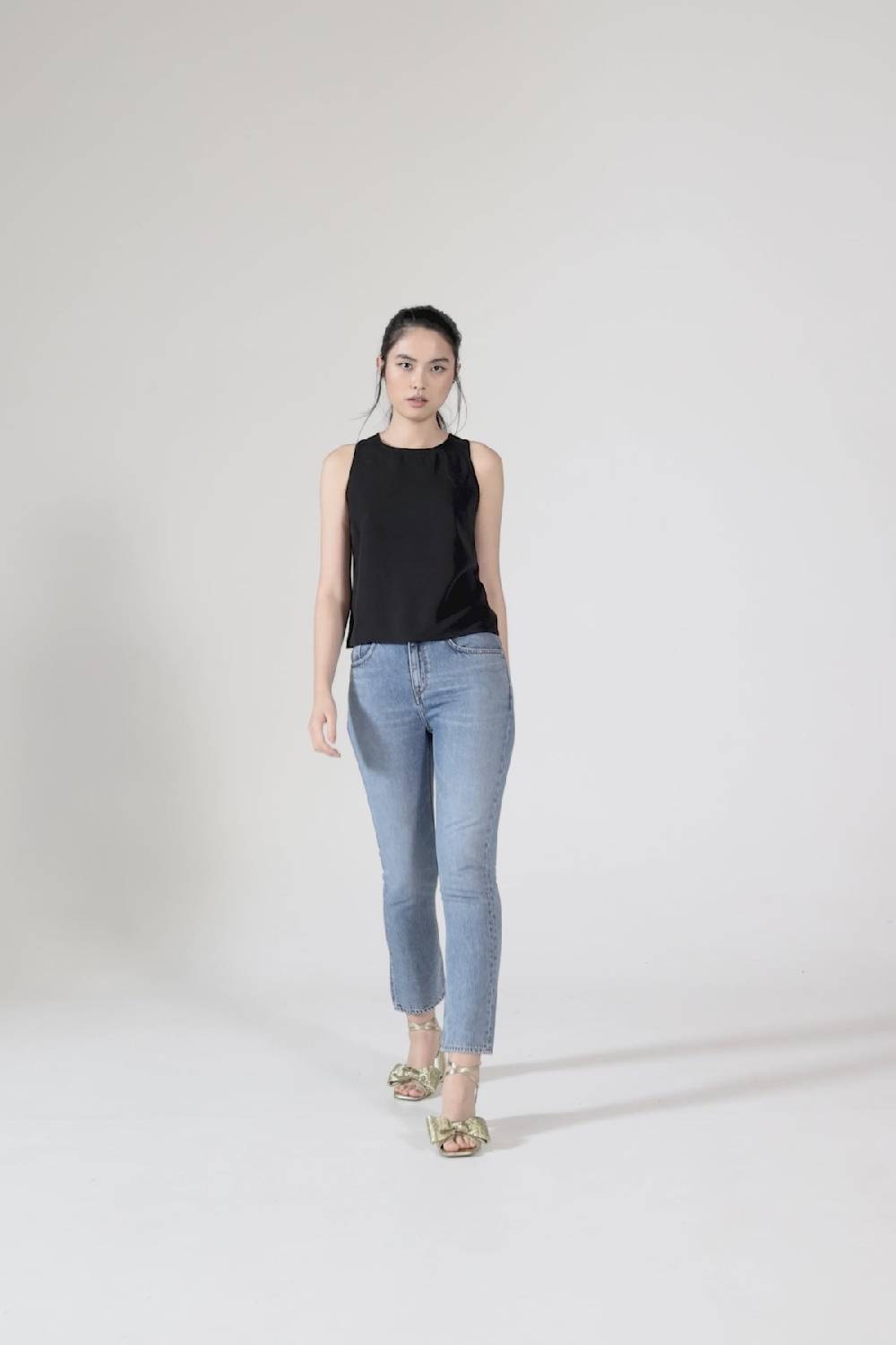 Lovjoi Top CHEMILLA Black