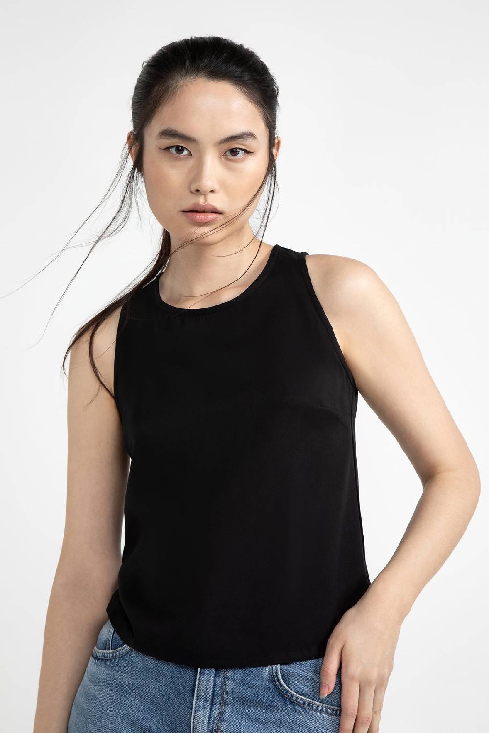 Lovjoi Top CHEMILLA Black