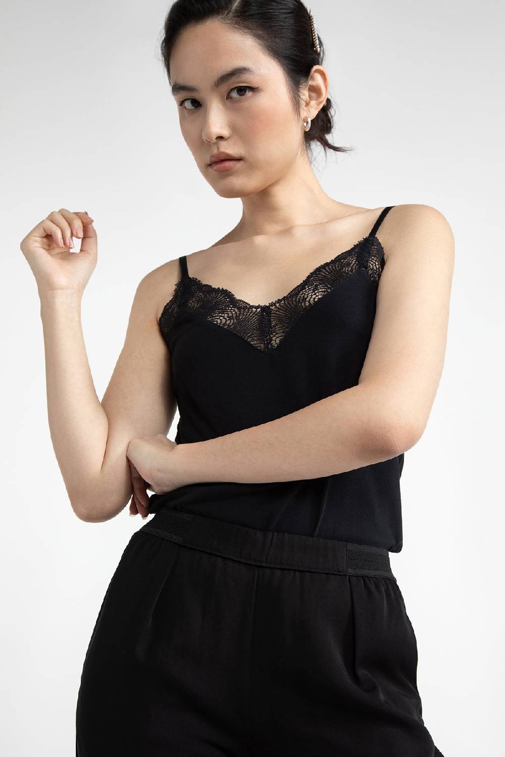 Lovjoi Top ELDER Black