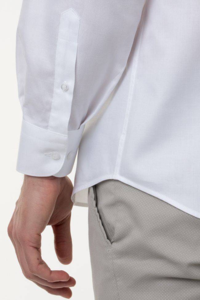 Aplomb Hemd Herren Aplomb Classic Einfarbig 100% Baumwolle Kragen Italienisch Lange Ärmel