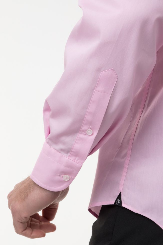 Aplomb Hemd Herren Aplomb Classic Einfarbig 100% Baumwolle Kragen Italienisch Lange Ärmel