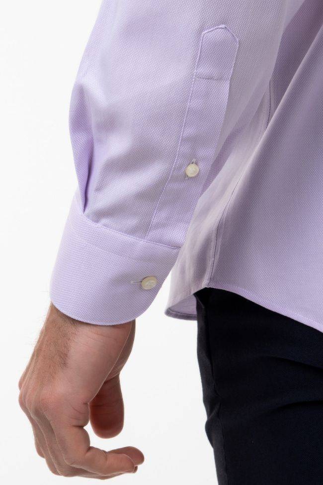 Aplomb Hemd Herren Aplomb Classic Einfarbig 100% Baumwolle Kragen Italienisch Lange Ärmel