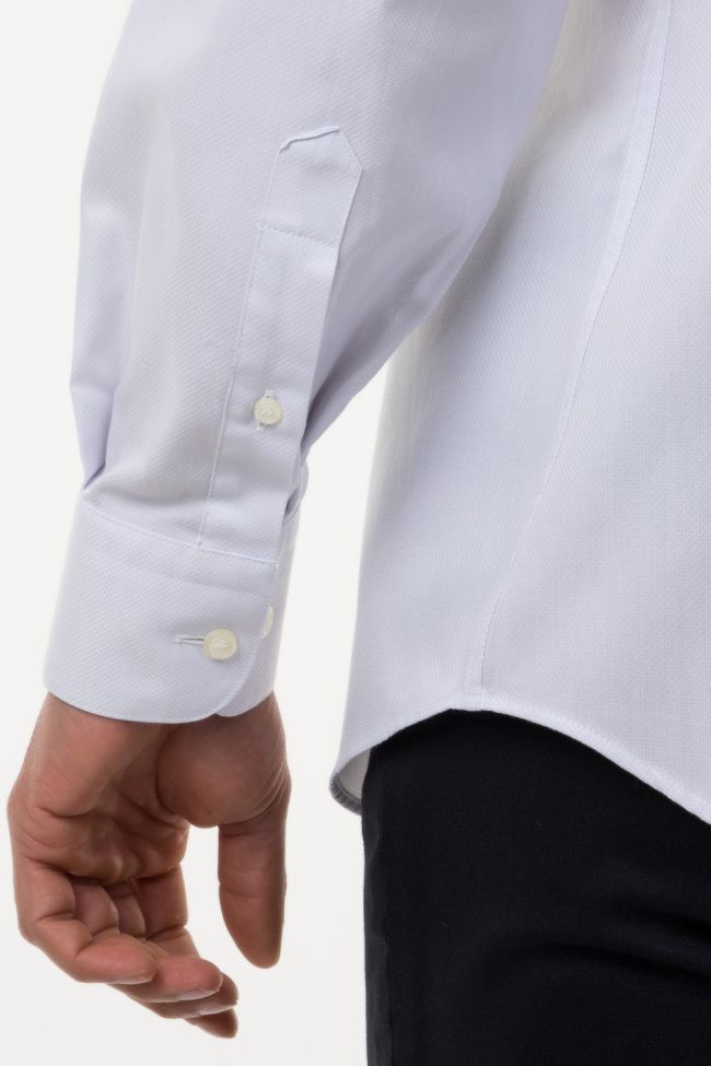 Aplomb Hemd Herren Aplomb Classic Einfarbig 100% Baumwolle Kragen Italienisch Lange Ärmel