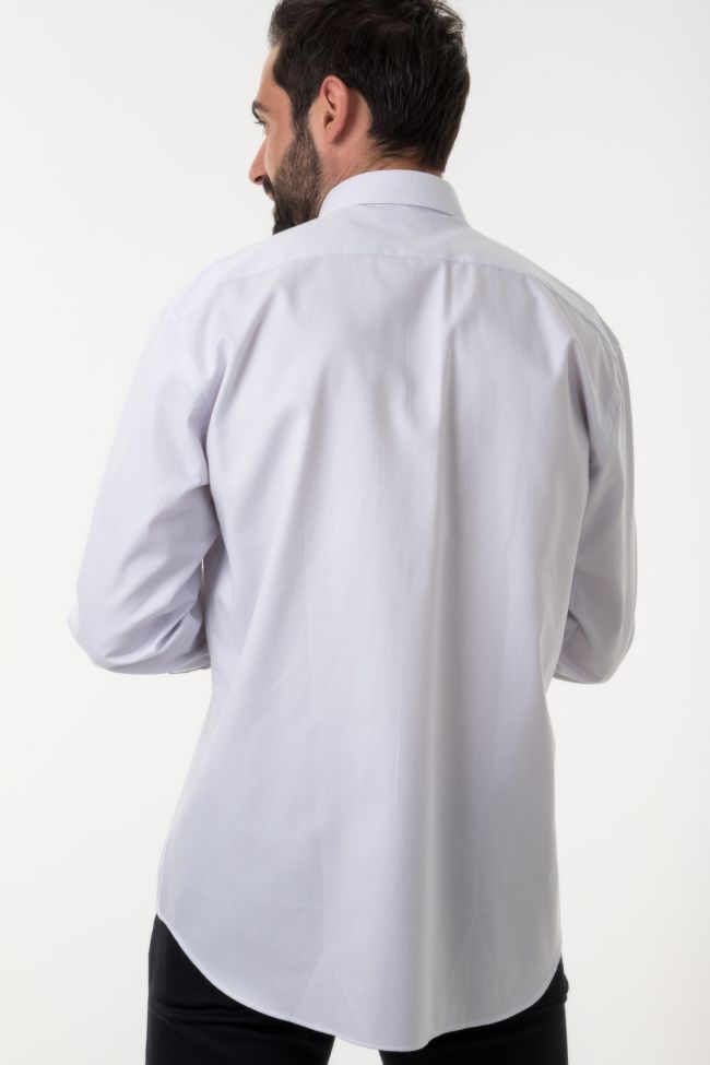 Aplomb Hemd Herren Aplomb Classic Einfarbig 100% Baumwolle Kragen Italienisch Lange Ärmel