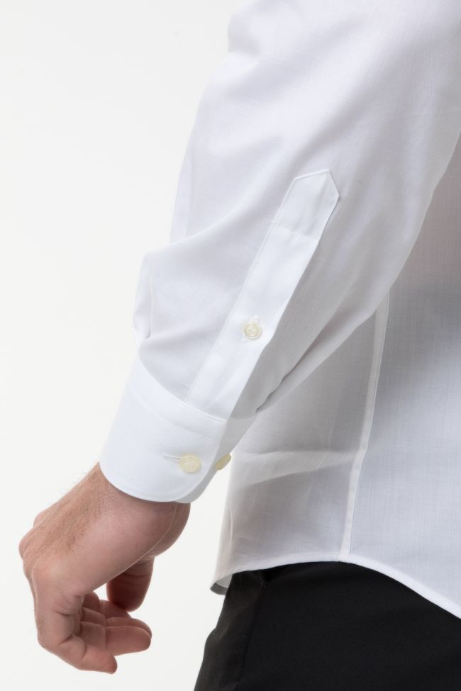 Aplomb Hemd Herren Aplomb Classic Einfarbig 100% Baumwolle Kragen Italienisch Lange Ärmel
