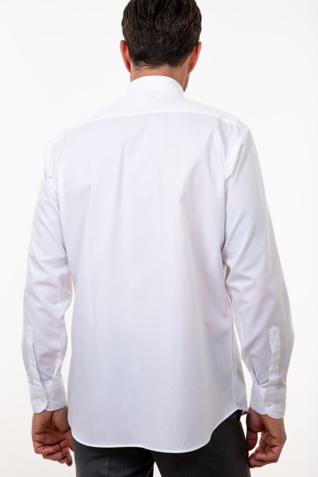 Aplomb Hemd Herren Aplomb Classic Einfarbig 100% Baumwolle Kragen Italienisch Lange Ärmel