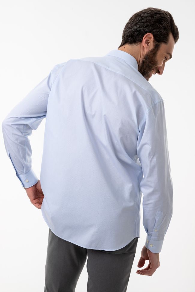 Aplomb Hemd Herren Aplomb Classic Karo 100% Baumwolle Kragen Italienisch Lange Ärmel
