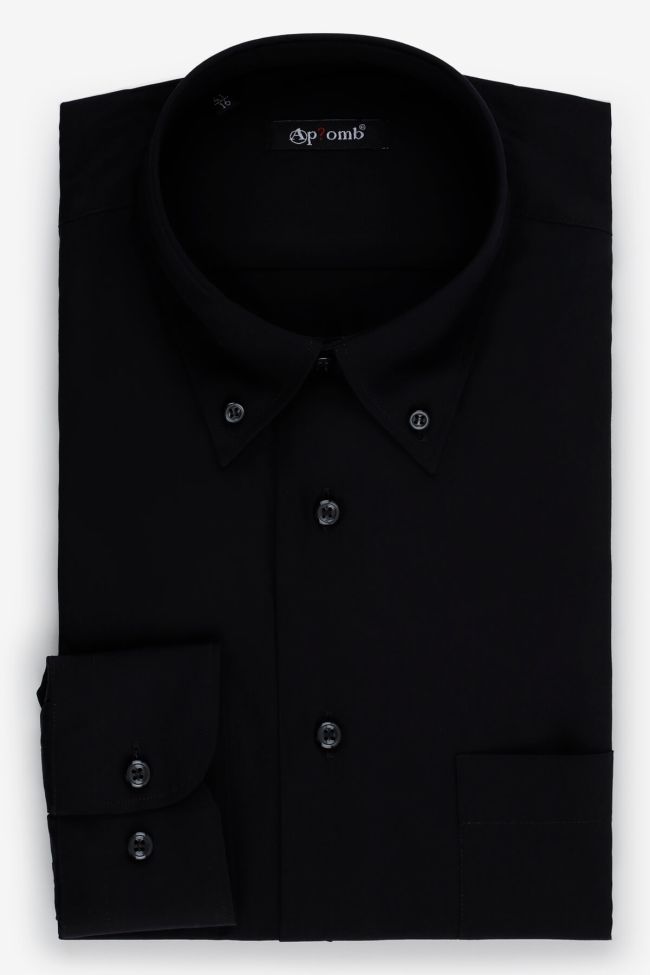 aplomb Hemd Herren Aplomb Classic Streifen 100% Baumwolle kragen Button-Down Lange Ärmel