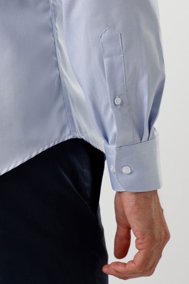 Aplomb Hemd Herren Aplomb Regular Bügelfreie Einfarbig 100% Baumwolle Kragen Italienisch Lange Ärmel