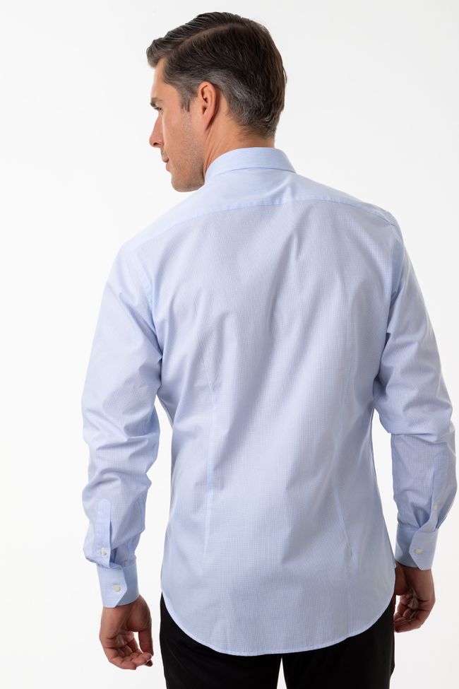 Aplomb Hemd Herren Aplomb Regular Karo 100% Baumwolle Kragen Button-Down Lange Ärmel