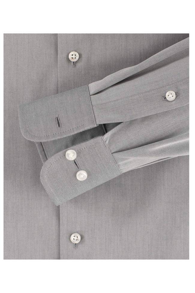 Casamoda Hemd Herren Casamoda Comfort Bügelfreie Einfarbig Kragen Französisch Lange Ärmel