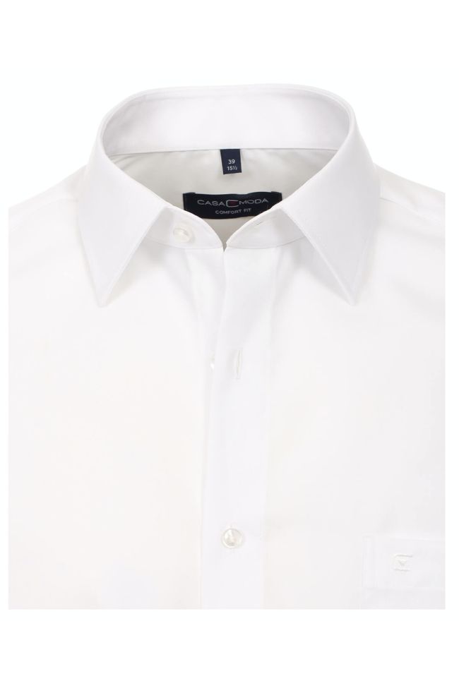 Casamoda Hemd Herren Casamoda Comfort Bügelfreie Einfarbig Kragen Französisch Lange Ärmel