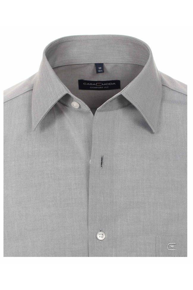 Casamoda Hemd Herren Casamoda Comfort Bügelfreie Einfarbig Kragen Französisch Lange Ärmel