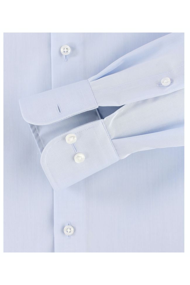 Casamoda Hemd Herren Casamoda Comfort Bügelfreie Einfarbig Kragen Französisch Lange Ärmel