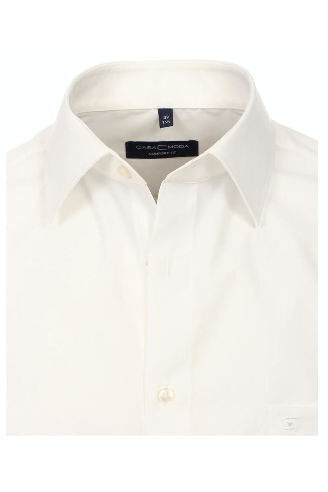 Casamoda Hemd Herren Casamoda Comfort Bügelfreie Einfarbig Kragen Französisch Lange Ärmel