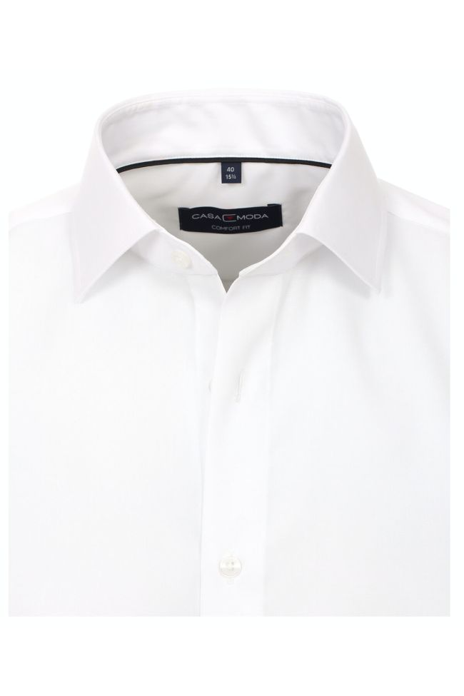 Casamoda Hemd Herren Casamoda Comfort Bügelfreie Einfarbig Kragen Französisch Lange Ärmel