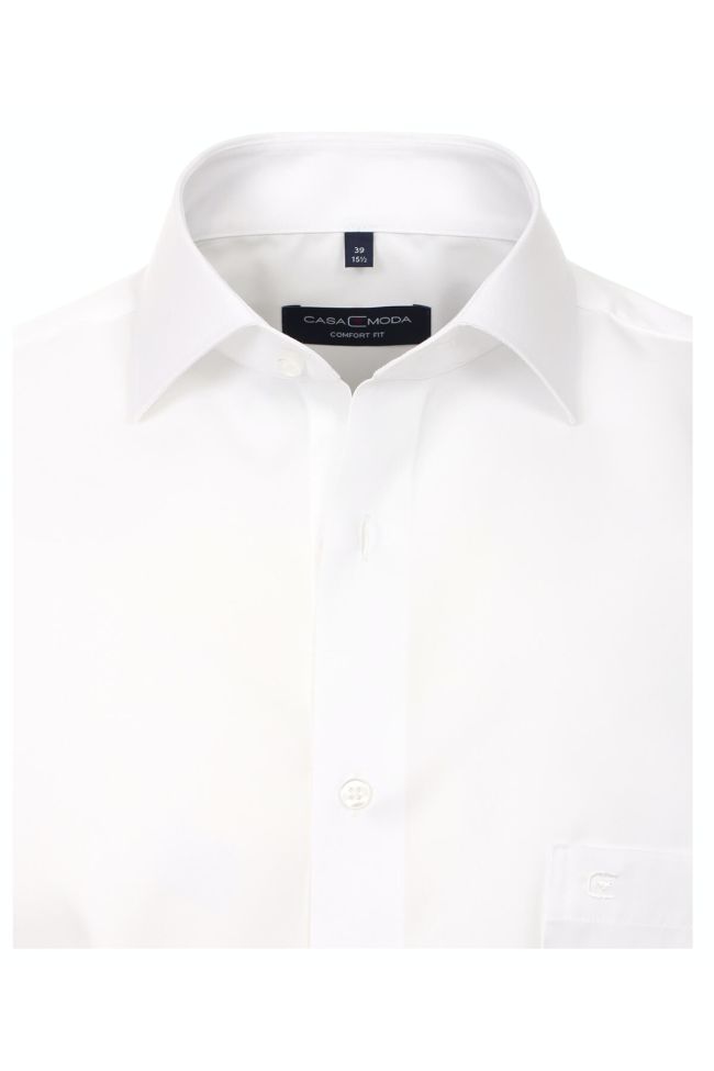 Casamoda Hemd Herren Casamoda Comfort Bügelfreie Einfarbig Kragen Französisch Lange Ärmel