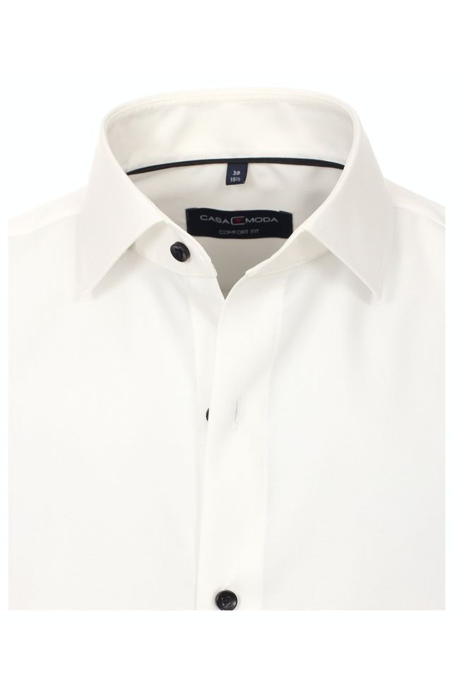 Casamoda Hemd Herren Casamoda Comfort Bügelfreie Einfarbig Kragen Französisch Lange Ärmel
